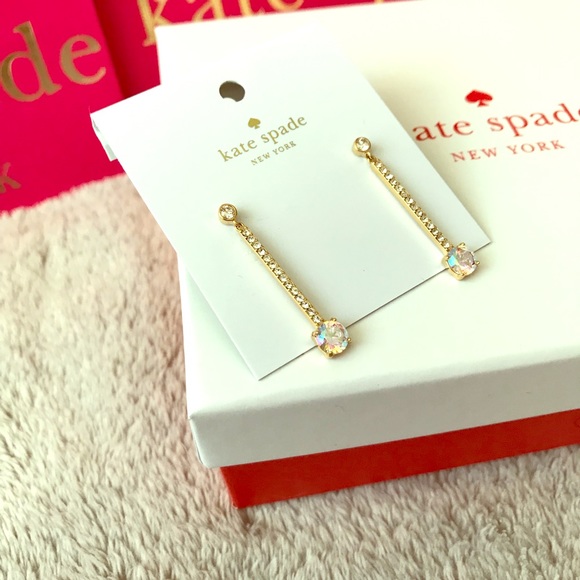 kate spade Jewelry - ⛔️⛔️⛔️sold⛔️⛔️⛔️Kate Spade Bar Drop Earrings